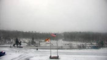 Weather camera view of Garrett County EMA - Grantsville County Roads.