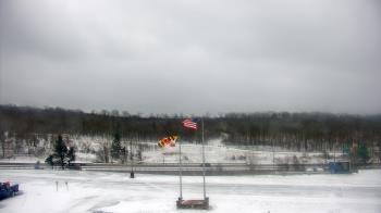 Weather camera view of Garrett County EMA - Grantsville County Roads.