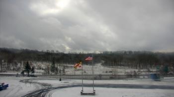 Weather camera view of Garrett County EMA - Grantsville County Roads.