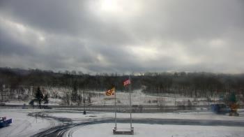 Weather camera view of Garrett County EMA - Grantsville County Roads.