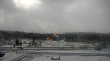 Weather camera view of Garrett County EMA - Grantsville County Roads.