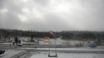 Weather camera view of Garrett County EMA - Grantsville County Roads.