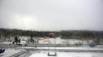 Weather camera view of Garrett County EMA - Grantsville County Roads.
