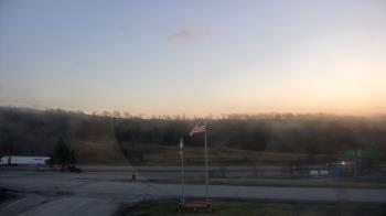 Weather camera view of Garrett County EMA - Grantsville County Roads.