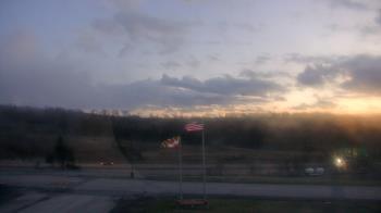 Weather camera view of Garrett County EMA - Grantsville County Roads.