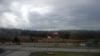 Weather camera view of Garrett County EMA - Grantsville County Roads.