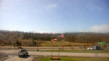 Weather camera view of Garrett County EMA - Grantsville County Roads.