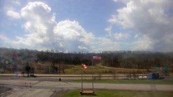 Weather camera view of Garrett County EMA - Grantsville County Roads.