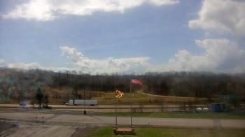 Weather camera view of Garrett County EMA - Grantsville County Roads.