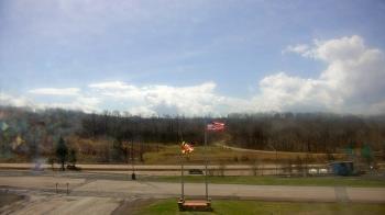 Weather camera view of Garrett County EMA - Grantsville County Roads.