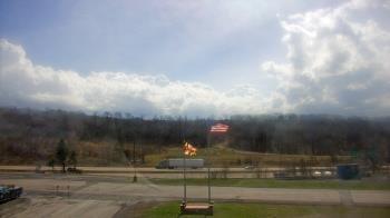 Weather camera view of Garrett County EMA - Grantsville County Roads.