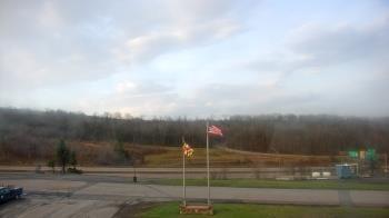 Weather camera view of Garrett County EMA - Grantsville County Roads.