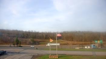 Weather camera view of Garrett County EMA - Grantsville County Roads.