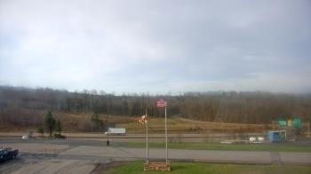 Weather camera view of Garrett County EMA - Grantsville County Roads.