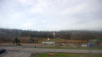 Weather camera view of Garrett County EMA - Grantsville County Roads.