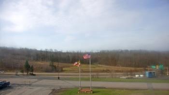 Weather camera view of Garrett County EMA - Grantsville County Roads.