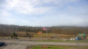 Weather camera view of Garrett County EMA - Grantsville County Roads.