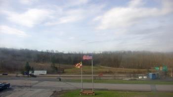 Weather camera view of Garrett County EMA - Grantsville County Roads.