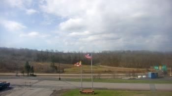 Weather camera view of Garrett County EMA - Grantsville County Roads.