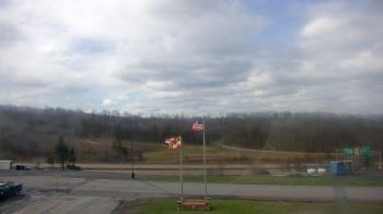 Weather camera view of Garrett County EMA - Grantsville County Roads.