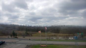 Weather camera view of Garrett County EMA - Grantsville County Roads.