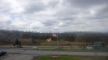 Weather camera view of Garrett County EMA - Grantsville County Roads.