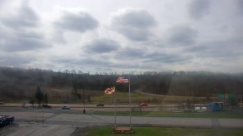 Weather camera view of Garrett County EMA - Grantsville County Roads.