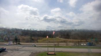 Weather camera view of Garrett County EMA - Grantsville County Roads.