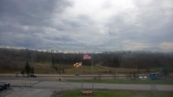 Weather camera view of Garrett County EMA - Grantsville County Roads.