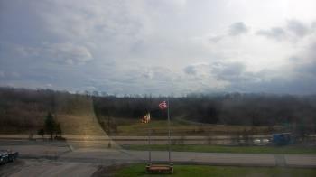 Weather camera view of Garrett County EMA - Grantsville County Roads.