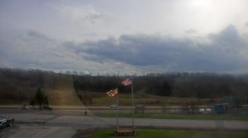 Weather camera view of Garrett County EMA - Grantsville County Roads.