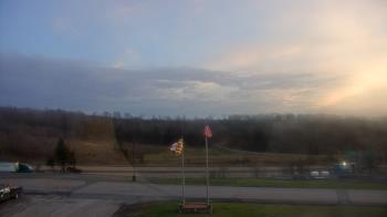 Weather camera view of Garrett County EMA - Grantsville County Roads.