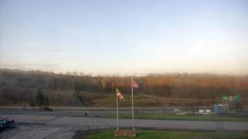 Weather camera view of Garrett County EMA - Grantsville County Roads.