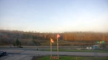 Weather camera view of Garrett County EMA - Grantsville County Roads.