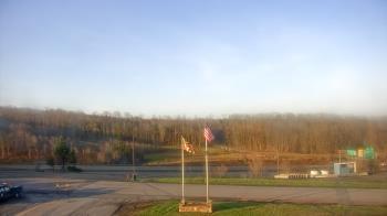 Weather camera view of Garrett County EMA - Grantsville County Roads.