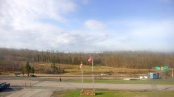 Weather camera view of Garrett County EMA - Grantsville County Roads.