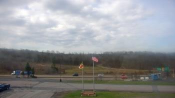 Weather camera view of Garrett County EMA - Grantsville County Roads.