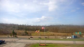 Weather camera view of Garrett County EMA - Grantsville County Roads.