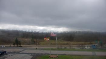 Weather camera view of Garrett County EMA - Grantsville County Roads.