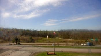 Weather camera view of Garrett County EMA - Grantsville County Roads.