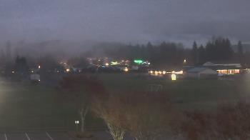 Weather camera view of Granite Falls High School.