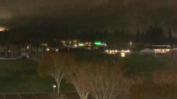 Weather camera view of Granite Falls High School.