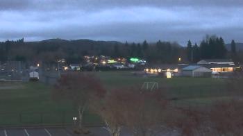 Weather camera view of Granite Falls High School.