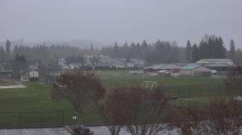 Weather camera view of Granite Falls High School.