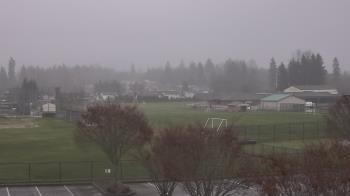 Weather camera view of Granite Falls High School.