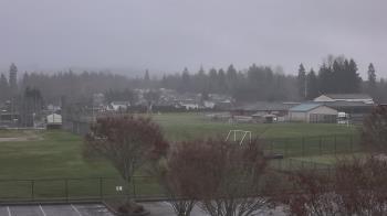 Weather camera view of Granite Falls High School.
