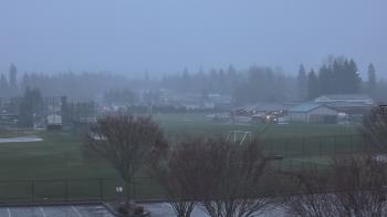Weather camera view of Granite Falls High School.