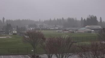 Weather camera view of Granite Falls High School.