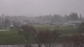 Weather camera view of Granite Falls High School.
