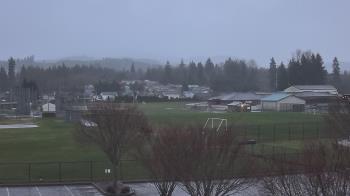 Weather camera view of Granite Falls High School.